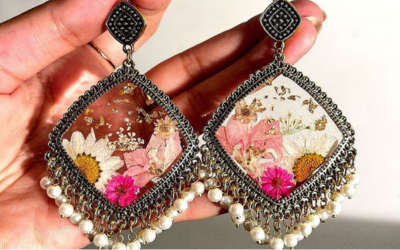 Resin Earrings & Jhumkas